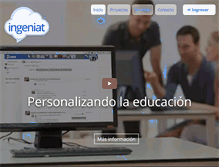 Tablet Screenshot of ingeniat.com